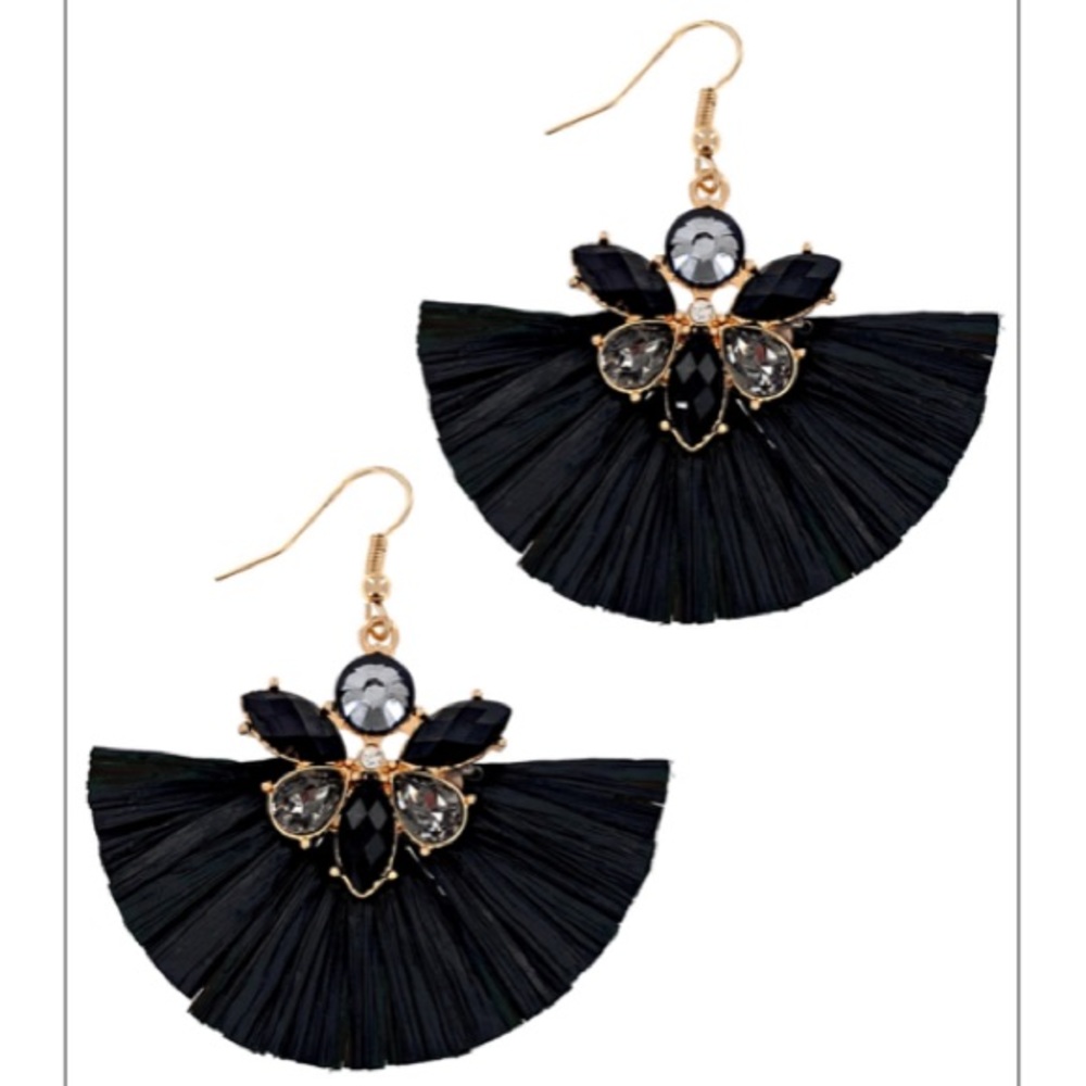 Black & Gold Earrings